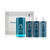 Oars + Alps Hair and Body Travel Kit for Men, Includes Sulfate Free Shampoo, Conditioner, Body Wash, Deodorant, and Reusable Pouch, TSA Friendly, Fresh Ocean Splash Scent view 1