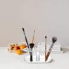 Cabilock 1pc Acrylic Makeup Brush Storage Organizer Rack for Design Easy to Install Compact Drying Stand for Craft and Nail Art for Makeup Vanity view 3