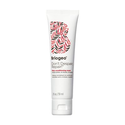 Briogeo Don't Despair, Repair! Deep Conditioning Mask, Deep Conditioner for Dry Damaged or Color Treated Hair, Prevent Future Breakage, Protein Mask for Stronger Hair, Vegan, Cruelty-Free, 2 fl oz