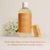 Deep Steep Body Wash, Honey Blossom, 17 oz  Hydrating Shower Gel with Hyaluronic Acid, Shea Butter, Aloe Vera & Argan Oil  Vegan, Clean Beauty, Clean & Refreshed Skin view 4