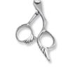 Saki Shears Tsuru Hair Cutting Scissors - Polished Japanese Steel- 6" Hair Shears for Barbers and Hair Stylists - Thumb Screw for Easy Tension Adjustment view 3