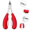 Healifty 2pcs Toenail Nipper Precision Pedicure Tool Professional Nail Clipper Curved Nail Clippers Quality Material view 2