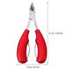 Healifty 2pcs Toenail Nipper Precision Pedicure Tool Professional Nail Clipper Curved Nail Clippers Quality Material view 3