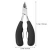 Healifty 3pcs Toenail Nipper Quick Nail Clippers for Thick Nails Professional Pedicure Tool view 2