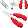 Healifty 3pcs Straight Nail Clippers Professional Toe Nipper Toe Nail Clipper Precision Tool view 3