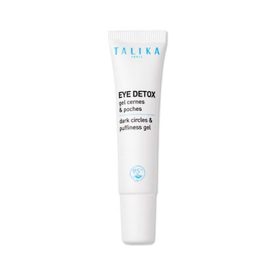 Talika Eye Detox Gel - Dark Circles & Puffiness Gel, Quick-Absorbing Eye Care, New Caffeinated Blend, Depuffing, Brightening, Instantly Awakened Eye Contour, Anti-Dark Circles 0.33 Oz