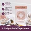 Solar Blend Bath Tea by Purple Canyon | 3 Reviving Bath Soaks with Eucalyptus, Peppermint, Calendula, and Dried Flowers | Self Care Gifts for Women view 2