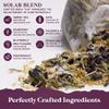 Solar Blend Bath Tea by Purple Canyon | 3 Reviving Bath Soaks with Eucalyptus, Peppermint, Calendula, and Dried Flowers | Self Care Gifts for Women view 3