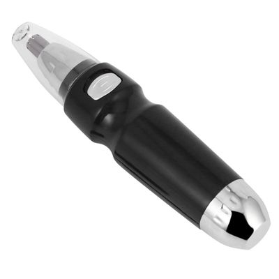 Beaupretty Electric Ear Nose Hair Trimmer Safe Facial Hair Clipper and Cleaner for Eyebrows and Nose Painless Shaving Device Lightweight Design Black
