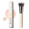 HALEYS Skin Tint Set (Fair/Light Cool): Re-invent Sheer Tinted Marula Oil, Skin Tint, Tinted BB Moisturizer, Face Oil, Hydrating Glowing Skin, Brilliant Kabuki Brush, Streak-free Blending, Buff, Blurs view 1