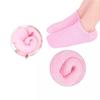 WalTok Socks Moisturizing Overnight, Cotton Spa Gel Moisture Short Socks Gel Inner Lining Infused with Essential Oils, Best for Repairing Softening Dry Cracked Feet Skins view 1