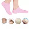 WalTok Socks Moisturizing Overnight, Cotton Spa Gel Moisture Short Socks Gel Inner Lining Infused with Essential Oils, Best for Repairing Softening Dry Cracked Feet Skins view 3