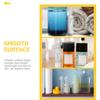 4 pcs Silicone Dispenser Plastic Ml Transparent Foaming Brush Container Liquid with Ml/Bottles Soap Bottle Suing Shampoo Press Foam Face Empty Shower Head Facial Clean view 4