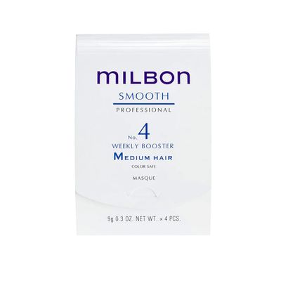 Milbon Signature Smooth No 4 Weekly Booster Medium Treatment 1 kit