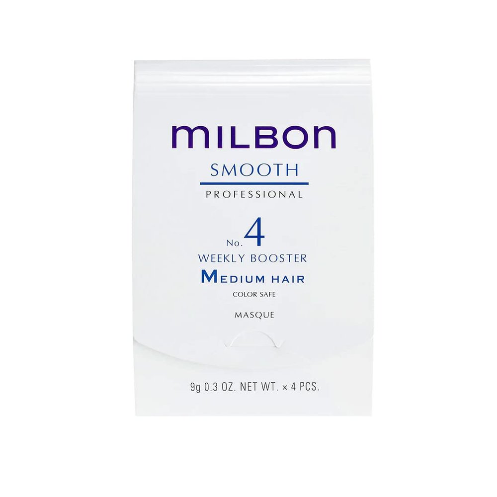 Milbon Signature Smooth No 4 Weekly Booster Medium Treatment 1 kit