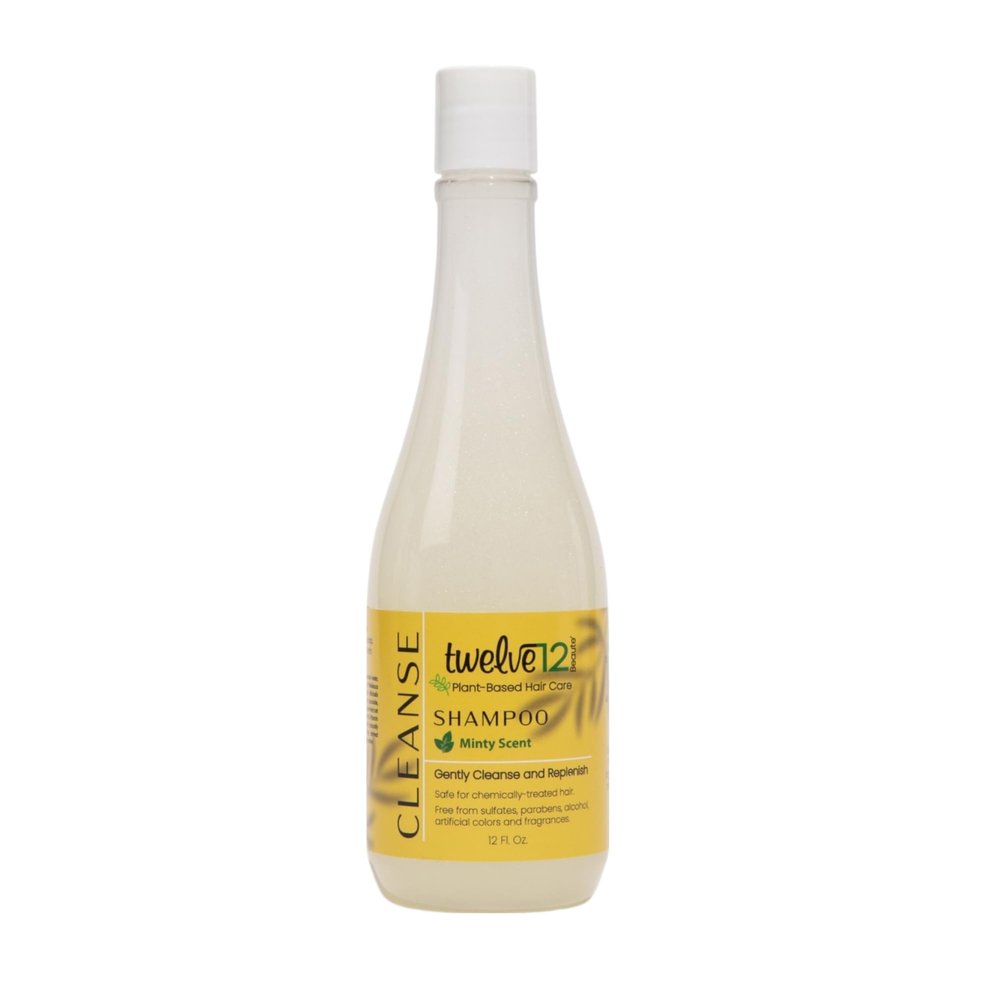 Twelve12 Shampoo Mint Scent, Plant Based, Cruelty-Free, Clarifying Shampoo
