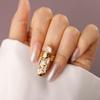 Rumtock CZ Crystal Beads Women Nail Cap Finger Tip Manicure Protective Nail Art for Women Girls Statement Punk Jewelry view 4