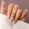 Rumtock Women Manicure Nail Cap Statement Crystal Beads Ring Jewelry for Women Girls view 1