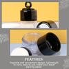 minkissy 8pcs Compact Powder Case Reusable Mini Powder Container for Travel Party view 2
