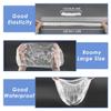 Aquior Shower Cap Disposable,30 PCS Bath Caps Large Thick Clear Waterproof Plastic Elastic Hair Bath Caps for Women Deep Conditioning Hair Care Hotel Travel Essentials Accessories Cleaning Supplies view 2