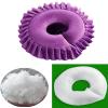 oiakus Salon Breast Pillow Facial Pillow, Hollowed Pillow Chest Pillow, Feminine Bolster Face Cradle Rest Pillow for Massage Table, Removable and Washable, SPA Beauty Accessories Cushion view 4