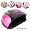 Nail Art 256W LED Nail Lamp for Gel Polish, Tools Curing Lamps Fast LED Dryer Nail Curing Light with 57Lamp Beads,Nail Art Salon Accessories with 4 Timers Portable view 2