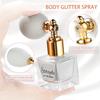 Etercycle Silver Body Glitter Spray, Shimmering Spray Powder Sparkle Powder, Cosmetic Shimmer Makeup Glitter for Hair and Body Face Clothes Nail Art Craft Design Easter Christmas Halloween Crafts view 2