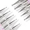 minkissy 10pcs Dual-ended Nail Art Pen Rhinestone Applicator Lightweight and Nail Painting Tools for Home and Professional Use view 3