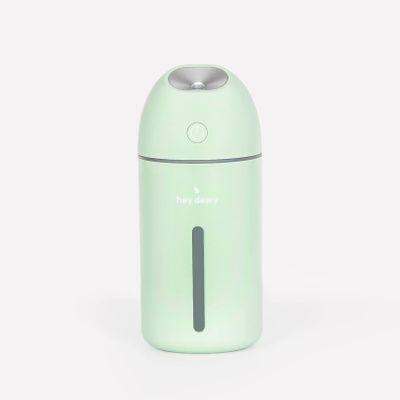 Hey Dewy Wireless, Rechargeable, Self-Care, Skin-Nourishing, Hydrating, Portable Cool Mist Humidifier (Sage)