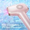 INNZA IPL Hair Removal with Ice Cooling Care Function for Women,Long-Lasting Results,999,999 Flashes Painless IPL Hair Remover, Hair Removal Device for Armpits Legs Arms Bikini Line view 2