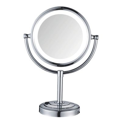 Feiyxu Makeup Mirror Vanity Mirror with Lights,8.5 Inch 7X Magnification Makeup Mirror 360 Rotating Professional Desktop Cosmetic Mirror Double Sided Magnifier, Cosmetic Studio