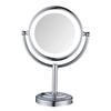 Feiyxu Makeup Mirror Vanity Mirror with Lights,8.5 Inch 7X Magnification Makeup Mirror 360 Rotating Professional Desktop Cosmetic Mirror Double Sided Magnifier, Cosmetic Studio view 1