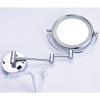 Feiyxu Makeup Mirror Vanity Mirror with Lights, 3X Magnification Double Sided Bathroom Makeup Mirror and Extendable Folding Round Shape Beauty Mirror,Ideal for Makeup view 1