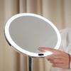 Feiyxu Makeup Mirror Vanity Mirror with Lights,8.5 Inch Magnifying LED Vanity Mirror,USB charging Intelligent Induction Vanity Mirror with Lights and Touch Screen Dimming, Cosmetic Studio, Jewelry Sto view 2