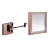 Feiyxu Wall Mounted Lighted Vanity Mirror with Lights,3X Magnifying Bathroom Makeup Mirror,8 Inch Bathroom with Light Mirror,Folding Telescopic Makeup Mirror for Home Makeup, Shaving view 1