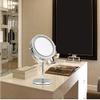 Feiyxu Makeup Mirror,7 Inch LED Lighted Vanity Swivel Mirror 1x/7x Magnifying Double Sided Mirror,USB Operated 360 Degree Rotation Cosmetic Mirror Light Up Mirror, Cosmetic Studio, Jewelry Store view 2