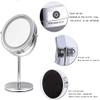 Feiyxu Makeup Mirror,7 Inch LED Lighted Vanity Swivel Mirror 1x/7x Magnifying Double Sided Mirror,USB Operated 360 Degree Rotation Cosmetic Mirror Light Up Mirror, Cosmetic Studio, Jewelry Store view 3