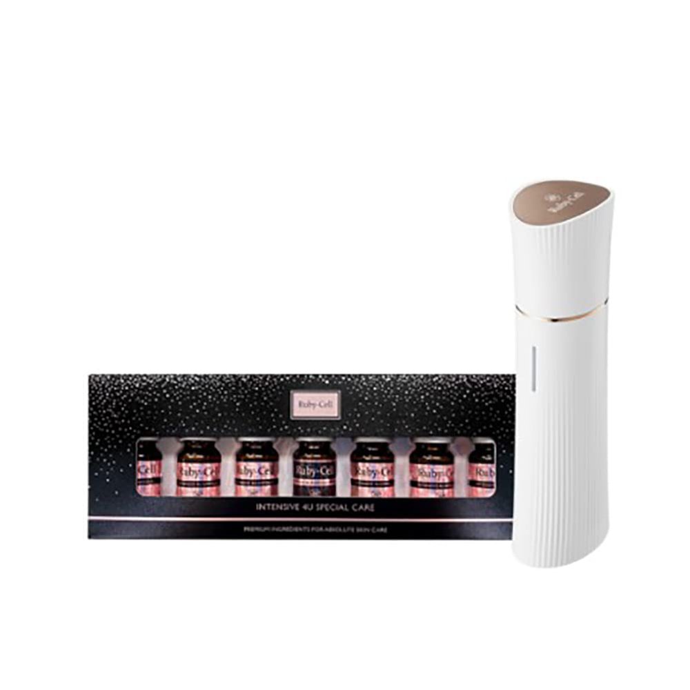 With Molly Ruby-Cell 7 Days Miracle Tensive Premium Special Care KIT - Handy Airbrush System+ + Exclusive Intensive 4 U Ampoule 7pcs