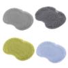 4 PCS Shower Foot & Back Scrubber, Massage Pad, Wall-Mounted Back Scrubber, Silicone Bath Massage Cushion Brush with Suction Cups, Bathroom Wash Foot Mat Exfoliating Dead Skin Foot Brush view 1
