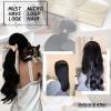 16 Inch Micro Loop Hair Extensions Body Wave Microlink Human Hair Misslala Microbead Hair extensions Color #1 Jet Black Micro Bead Remy Hair Extension Real Human Hair Micro Link Extensions 50S 50G view 2