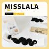 16 Inch Micro Loop Hair Extensions Body Wave Microlink Human Hair Misslala Microbead Hair extensions Color #1 Jet Black Micro Bead Remy Hair Extension Real Human Hair Micro Link Extensions 50S 50G view 4
