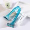 100 Pack Disposable Razors Individually Wrapped, Razors Bulk, Twin Stainless Steel Blade Razors for Hotel, Travel, Airbnb, Homeless (Blue) view 4