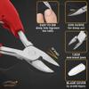 Toenail Clippers for Seniors Thick Toenails- Heavy Duty Podiatrist Ingrown Toe Nail Cutter for Men, Professional & Adults - Easy Grip Handle Stainless Steel (Large, 8, Count) view 4