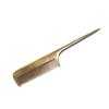 FRCOLOR 3pcs Green Sandalwood Hair Comb Pointed Tail Wooden Comb for Hair Smoothing Fine Tooth -friendly Scalp view 2