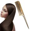 FRCOLOR 3pcs Green Sandalwood Hair Comb Pointed Tail Wooden Comb for Hair Smoothing Fine Tooth -friendly Scalp view 3