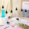 Eccliy 32 Pcs 8 oz Spray Bottles Fine Mist Cleaning Bottles Clear Empty Plastic Travel Sprayer Refillable Sprayer with Cap for Cleaning Solutions Oils Travel Perfumes(Black,Clear) view 4
