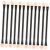 30 pcs Applicator Eyeliner Ladies Double Dual Makeup Handle Tools Tool Brush Women Long Sides Disposable Shadow Professional Sponge Cosmetic Head Eyeshadow view 1