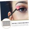 30 pcs Applicator Eyeliner Ladies Double Dual Makeup Handle Tools Tool Brush Women Long Sides Disposable Shadow Professional Sponge Cosmetic Head Eyeshadow view 2