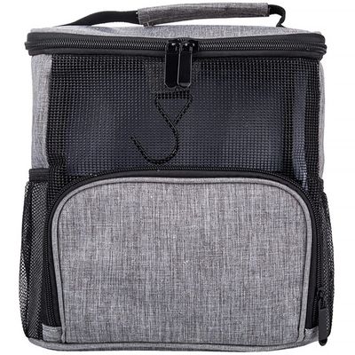AB1 Shower Caddy Bag Portable Hanging Shower Tote Bags with Hook Travel Toiletry Bag for Men and Women Large Cosmetics Makeup Organizer Pouch for College Dorm Room AB1(Grey)