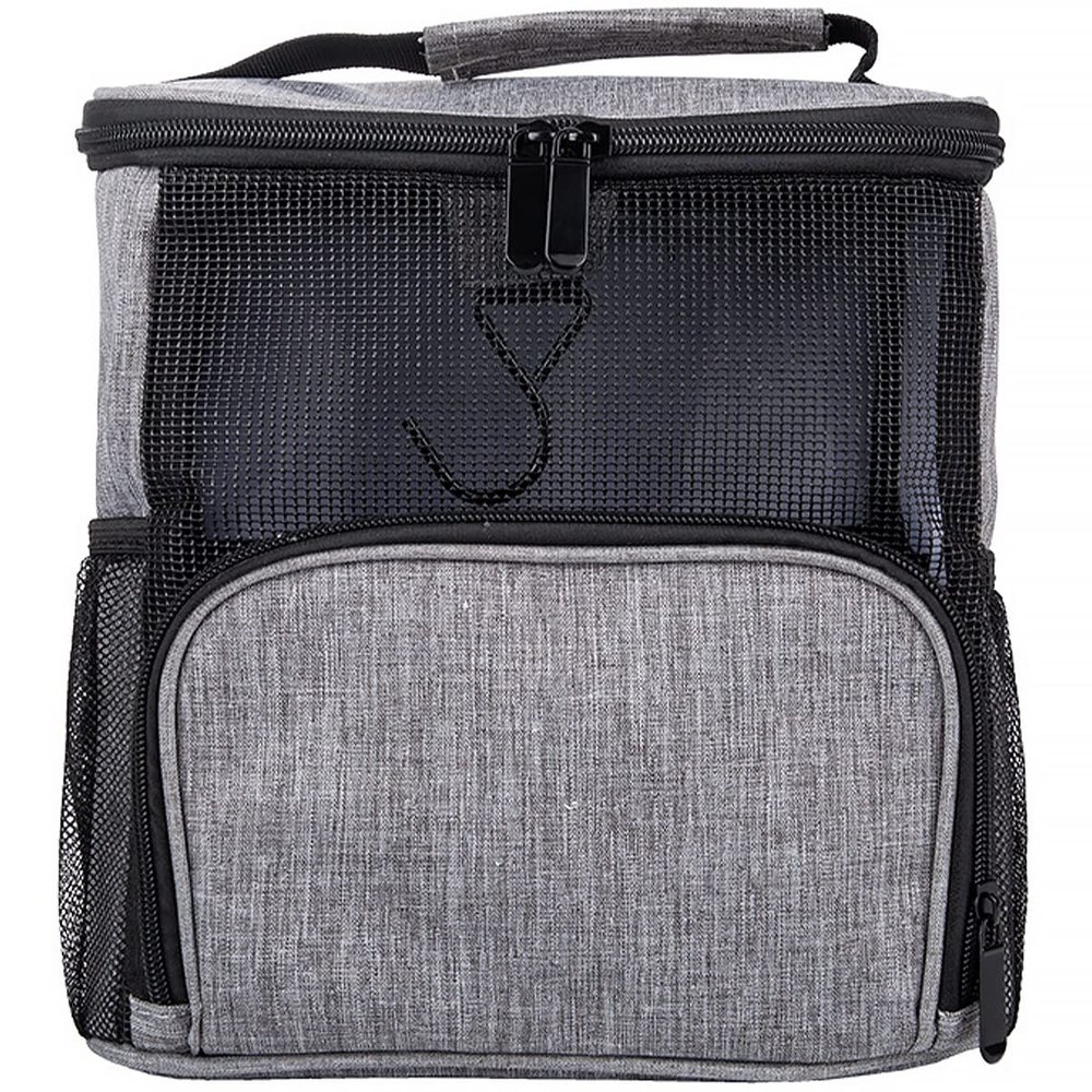 AB1 Shower Caddy Bag Portable Hanging Shower Tote Bags with Hook Travel Toiletry Bag for Men and Women Large Cosmetics Makeup Organizer Pouch for College Dorm Room AB1(Grey)
